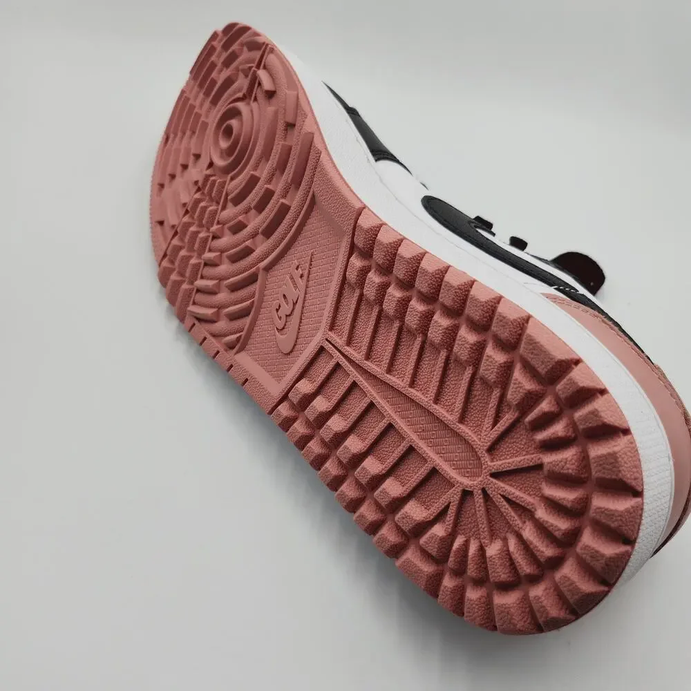 Mens Size 9.5 Nike Golf Shoes Air Jordan 1 Retro Low G Rust Pink Spikeless auth
